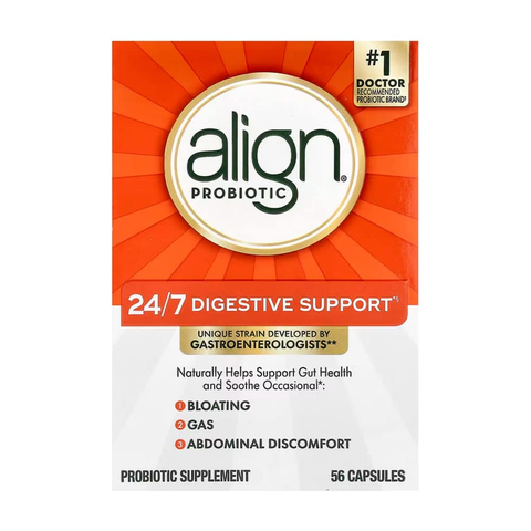 Viên uống hỗ trợ tiêu hóa Align Probiotic Digestive Support 56 viên usa