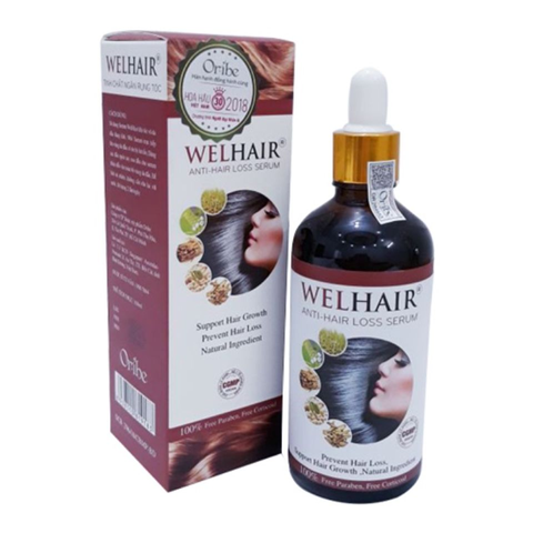 Tinh chất ngăn rụng tóc WELHAIR - 100ml Date Xa NK