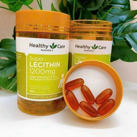 Mầm Đậu Nành Healthy Care Super Lecithin 1200 mg - 100 viên - Hỗ Trợ Cân Bằng Nội Tiết Tố - Hỗ Trợ Làm Đẹp Da Cho Nữ Giới - Sản Phẩm Úc