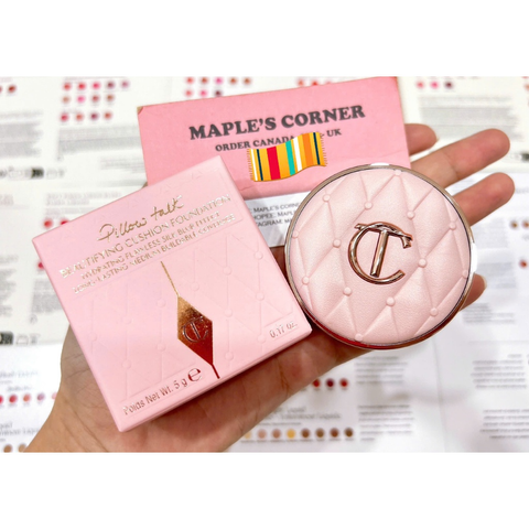 Phấn Nước Cushion Charlotte Tilbury Pillow Talk Beautifying Mini 5g - Lâu Trôi, Mịn Da