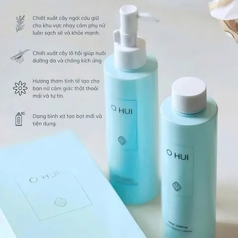 Dung dịch vệ sinh phụ nữ Ohui Body Science Inner Cleanser Refresh 400ml - Set 2 chai cho vùng nhạy cảm an toàn và sạch sẽ 761712