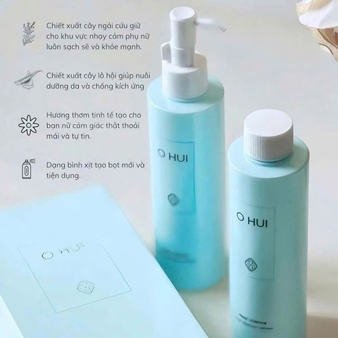 Dung dịch vệ sinh phụ nữ Ohui Body Science Inner Cleanser Refresh 400ml - Set 2 chai cho vùng nhạy cảm an toàn và sạch sẽ 761712