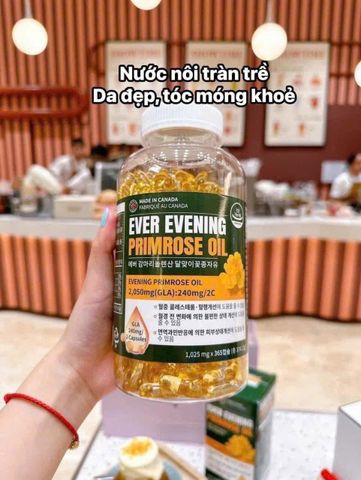 Hoa anh thảo xanh Ever Evening Primrose Oil 365 viên 
