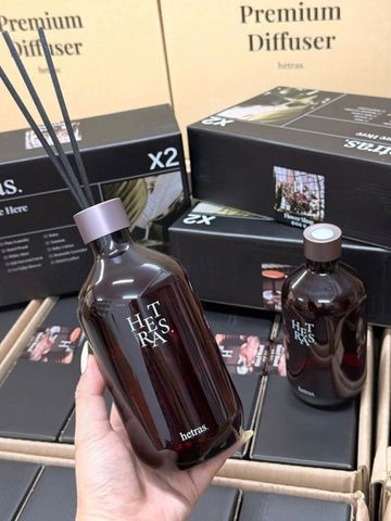 Set Tinh Dầu Thơm Phòng Hetras Tulip 500ml x2