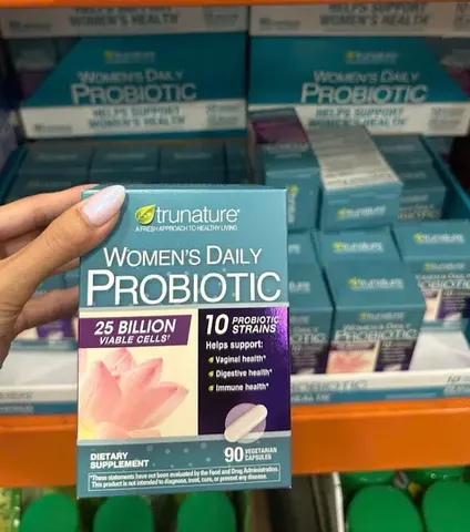 Men vi sinh cho phụ nữ Trunature Women’s Daily Probiotic 90 Capsules USA