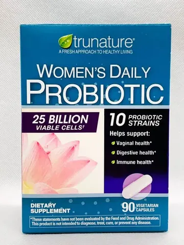 Men vi sinh cho phụ nữ Trunature Women’s Daily Probiotic 90 Capsules USA