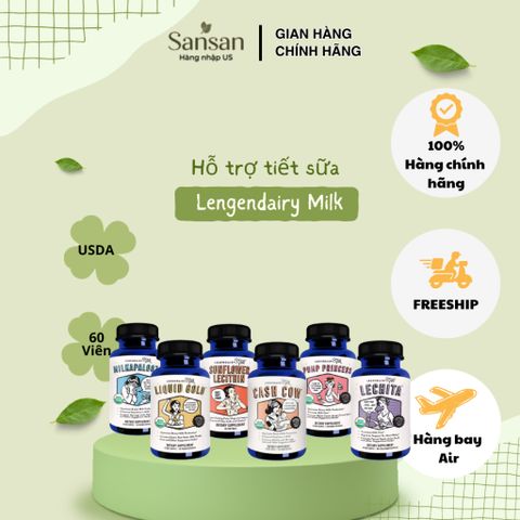 Legendairy Milk Cho Mẹ Sau Sinh | Cash Cow Liquid Gold Pump Princess Lechita Milkapalooza Lecithin