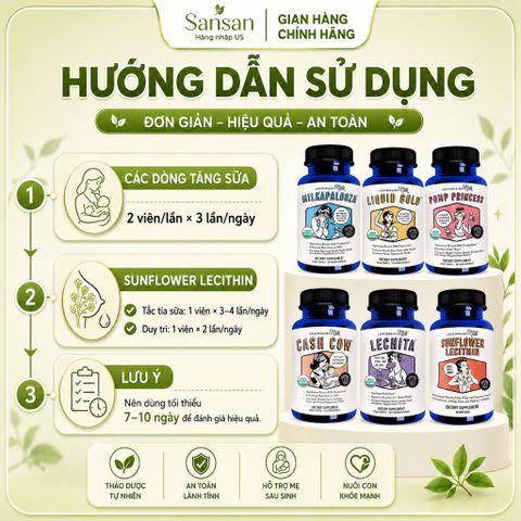 Legendairy Milk Cho Mẹ Sau Sinh | Cash Cow Liquid Gold Pump Princess Lechita Milkapalooza Lecithin
