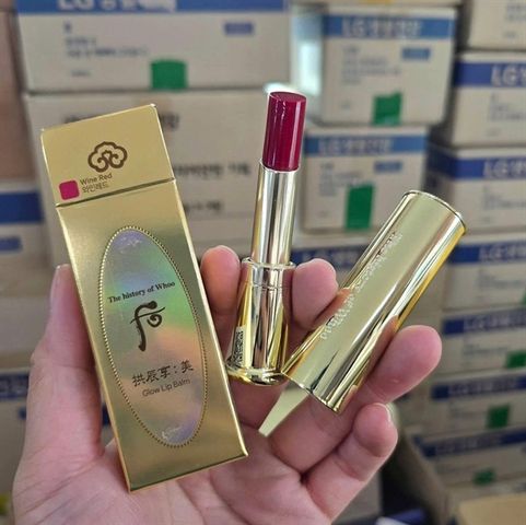 Son Dưỡng Whoo Glow Lip Balm SPF10 #Red
