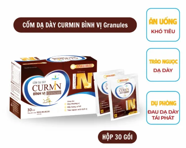 Hỗn Dịch Dạ Dày Curmin Nano Bình Vị Gel Dolexphar (h/30g/10ml)