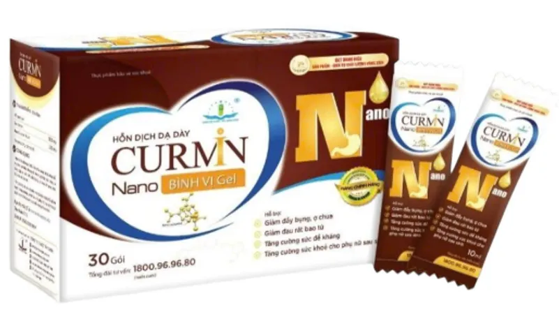 Hỗn Dịch Dạ Dày Curmin Nano Bình Vị Gel Dolexphar (h/30g/10ml)