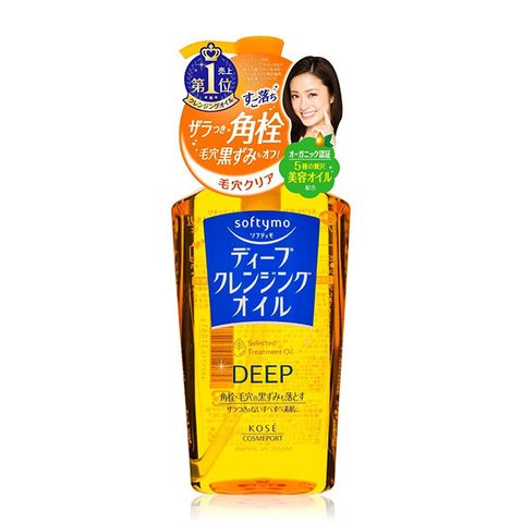 Dầu Tẩy Trang Kose Softymo Nhật Bản 230ml, giúp da đủ ẩm làm se kín lỗ chân lông tốt hơn