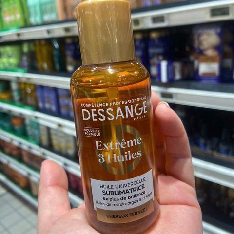 Dầu dưỡng tóc Dessange Paris Extrême 3 Huiles Pháp 100m