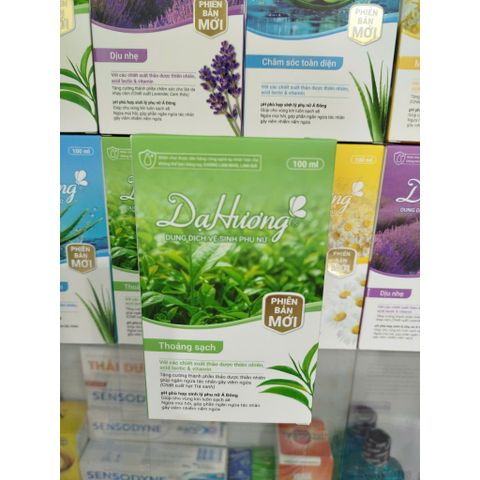 [Mẫu Mới][Che Tên] Dạ Hương - Dung Dịch Vệ Sinh Phụ Nữ với pH Phù Hợp, làm sạch nhẹ nhàng 100ml
