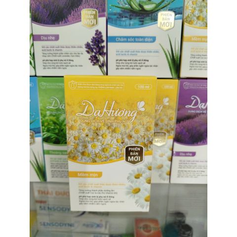 [Mẫu Mới][Che Tên] Dạ Hương - Dung Dịch Vệ Sinh Phụ Nữ với pH Phù Hợp, làm sạch nhẹ nhàng 100ml
