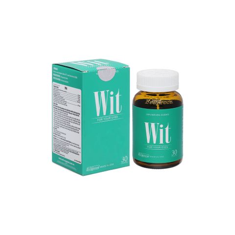 Viên uống bổ mắt Wit tăng cường thị lực, giảm mờ mắt hộp 60 viên & 30 viên