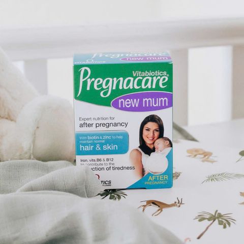 Viên Uống Bổ Sung Vitamin Cho Mẹ Sau Sinh Vitabiotics Pregnacare New Mum - 56 viên - Hỗ Trợ Đẹp Da & Giảm Rụng Tóc Sau Sinh  - Sản phẩm Từ Anh Quốc