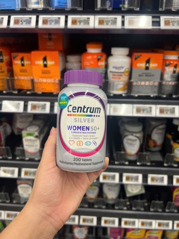 Viên Centrum Women 50+ hộp 200 viên