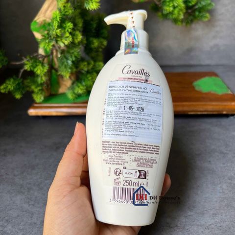 [Nhập khẩu] Dung dịch vệ sinh dịu nhẹ Cavaillès L’Intime Extra-Doux 250ml.