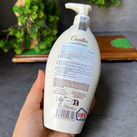 [Nhập khẩu] Dung dịch vệ sinh Cavaillès L’Intime Fraîcheur tươi mát dịu nhẹ 250ml.