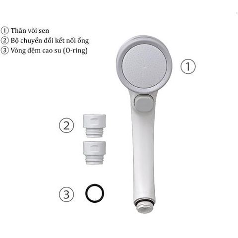 Vòi sen tắm WT có nút dừng Takagi JSB022AS Nhật Bản