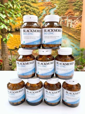 Viên Uống Blackmores Bio Zinc 84 & 168 viên - Bổ Sung Kẽm Cho Sức Khỏe Làn Da - Sức Khỏe Cho Nam Giới & Tăng Cường Hệ Miễn Dịch - Sản Phẩm Chính Hãng Từ Úc
