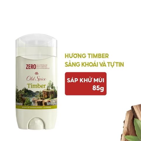 Sáp Khử Mùi Old Spice Timber 85g thơm mát