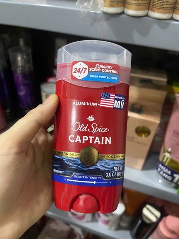 Sáp Khử Mùi Old Spice Captain Scent Of Bergamot Deodorant 85g