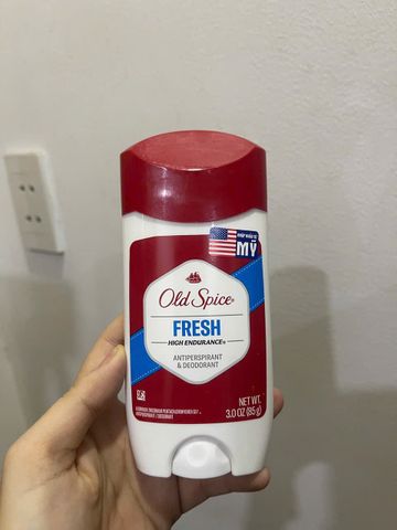 Sáp Khử Mùi Old Spice Fresh High Endurance Deodorant 85g Sáp trắng