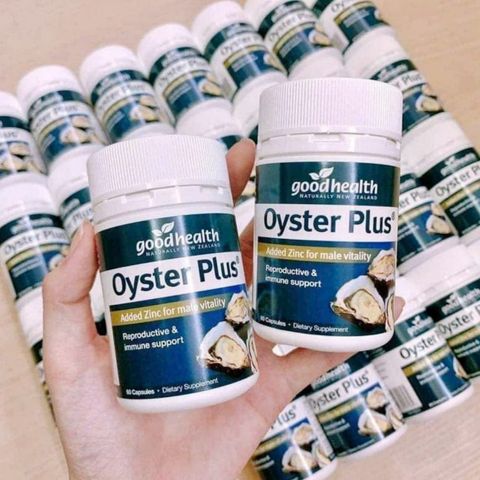 Tình Chất Hàu Goodhealth Oyster Plus 60 viên [Hàu Lùn] - Tăng Cường Sinh Lực & Hỗ Trợ Sức Khỏe cho Nam Giới - S/P Chuẩn New Zealand