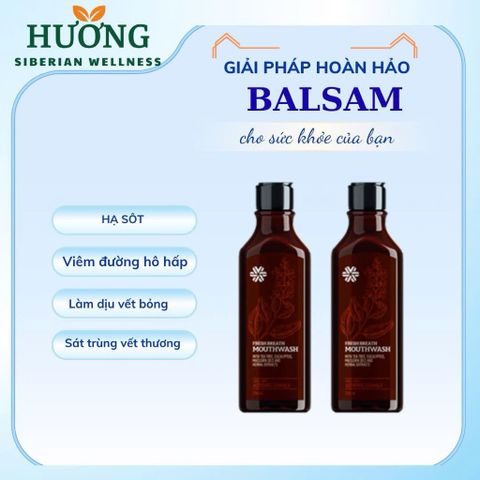 [Date 7/2027] Dầu mát xa BALSAM-Massage Balsam-Siberian Wellness-250ml