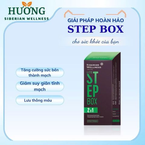 Lite Step Box- Hạn chế chứng giãn tĩnh mạch - Giải pháp cho người đi giày cao gót - Lưu thông máu - Siberian Wellness
