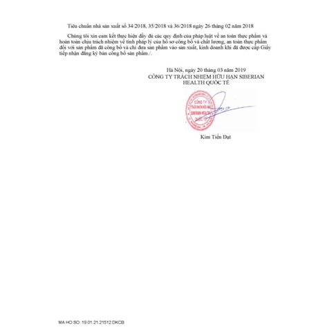 Vision box Siberian thực phẩm bảo vệ sức khỏe vision box - 30 túi, 4 viên/túi