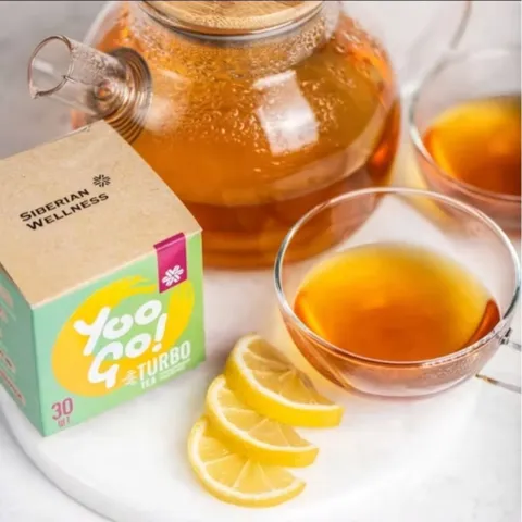Trà Yoogo tubo siberian hộp 30 gói nhỏ