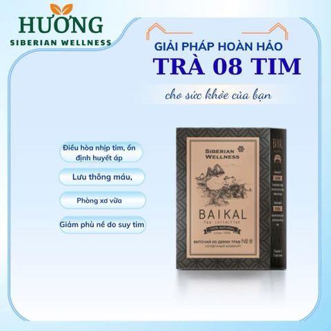Trà thảo mộc Baikal Herbal tea №8 (Tim mạch)