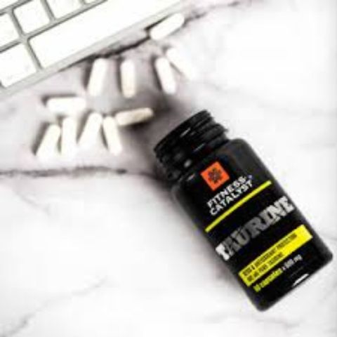Thực phẩm bảo vệ sức khỏe Fitness Catalyst Taurine - 60 viên/lọ