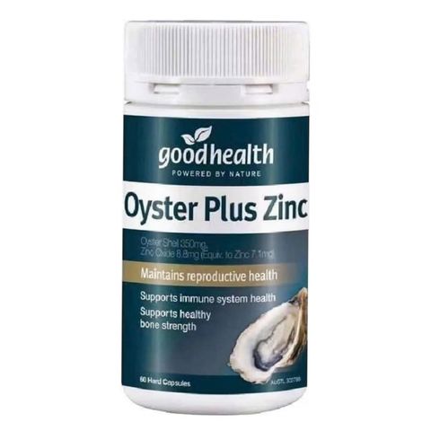 Tình Chất Hàu Goodhealth Oyster Plus Zinc 60 viên [Hàu Cao] - Tăng Cường Sức Khỏe Sinh Lý Nam Hiệu Quả & Nâng Cao Sức Khỏe Sinh Sản ở Nam Giới - SP Chuẩn NZ
