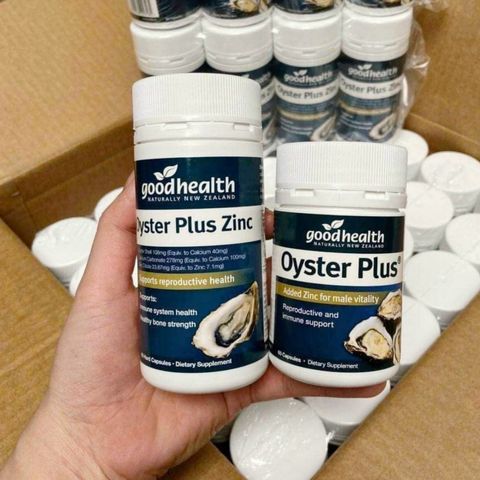 Tình Chất Hàu Goodhealth Oyster Plus Zinc 60 viên [Hàu Cao] - Tăng Cường Sức Khỏe Sinh Lý Nam Hiệu Quả & Nâng Cao Sức Khỏe Sinh Sản ở Nam Giới - SP Chuẩn NZ