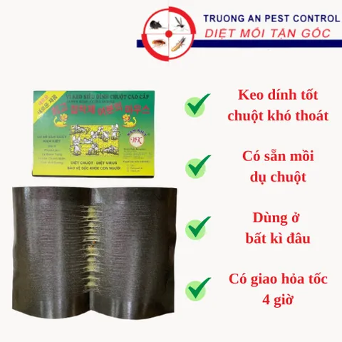 10 miếng keo dính chuột NAM KIỆT có sẵn mồi dụ chuột, keo dính chắc, chuột khó thoát