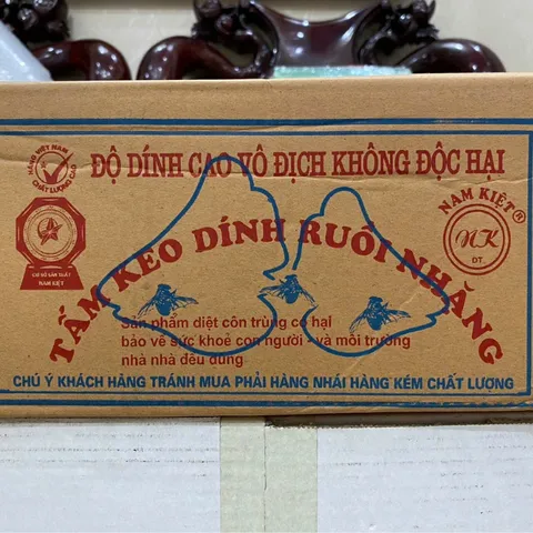 1000 miếng keo dính ruồi NAM KIỆT, kích thích ruồi nhặng bu vào, chuyên dùng cho nhà hàng, nhà ở...