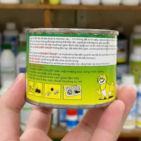 Hũ keo dính chuột ĐẠI PHÁT độ dính cao sản phẩm Việt Nam hũ 160g