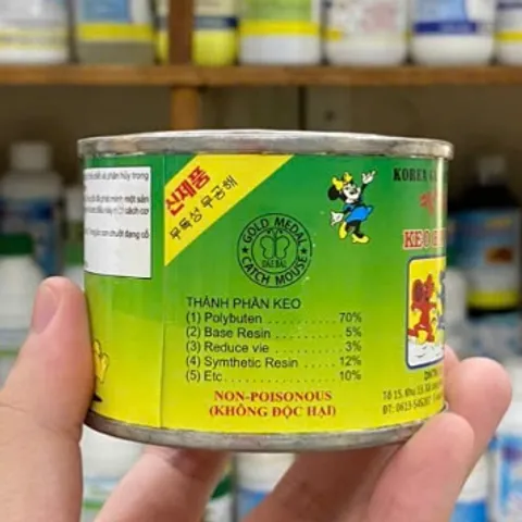 Hũ keo dính chuột ĐẠI PHÁT độ dính cao sản phẩm Việt Nam hũ 160g