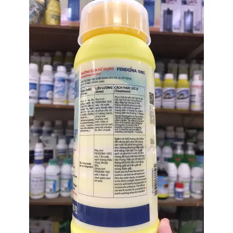 Thuốc diệt muỗi FENDONA 10SC, hạ gục hiệu quả, phòng chống sốt xuất huyết, sản phẩm BASF, chai 1 lít