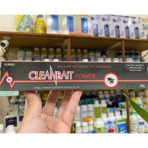 Thuốc diệt Gián Đức chuyên dụng CLEANBAIT POWER, dạng gel, tuýp 35g, nhập từ Hàn Quốc