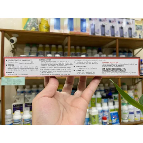 Thuốc diệt Gián Đức chuyên dụng CLEANBAIT POWER, dạng gel, tuýp 35g, nhập từ Hàn Quốc