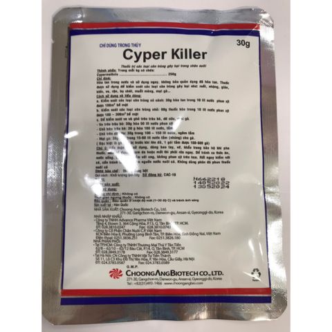 Thuốc diệt côn trùng chăn nuôi CYPER KILLER, diệt các loại côn trùng, xuất xứ Hàn Quốc