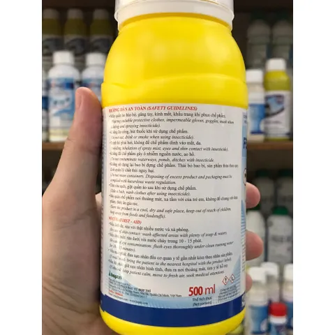 Thuốc diệt muỗi FENDONA 10SC, hạ gục hiệu quả, phòng chống sốt xuất huyết, sản phẩm BASF, chai 500ml