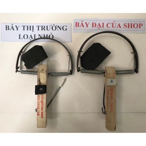 Bẫy chuột bán nguyệt, bẫy ông Thiều (Vua diệt chuột), lực đập cực mạnh, nguyên liệu thép