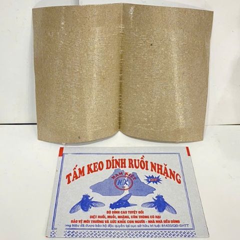50 miếng keo dính ruồi NAM KIỆT, kích thích ruồi nhặng bu vào, chuyên dùng cho nhà hàng, nhà ở...