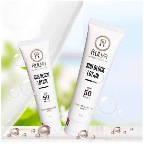 Kem Chống Nắng Cao Cấp RULYA SUN BLOCK LOTION SPF 50 PA +++